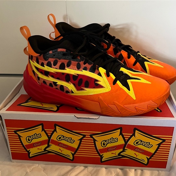 Puma Scoot Zeros Cheetos tennis shoes - Picture 1 of 6